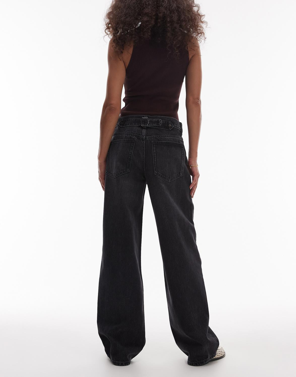 TSCINCH LOW RISE WIDE JEANS